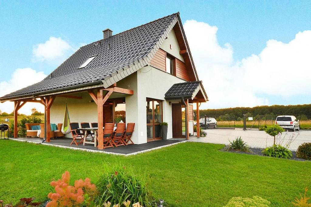 Holiday Home With A Terrace, Sauna, Jacuzzi Mielenko Kültér fotó