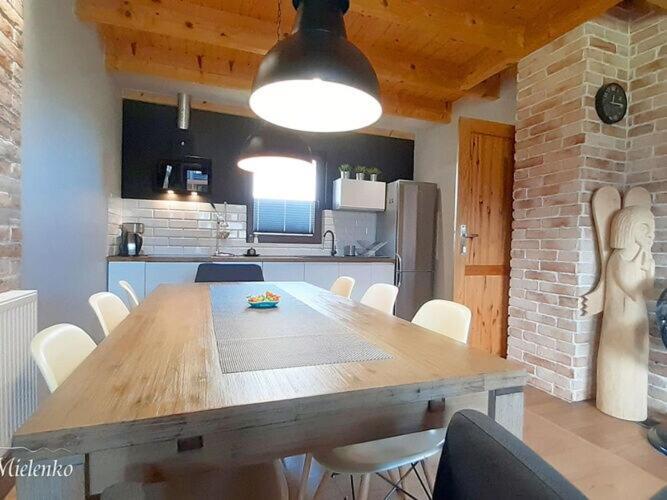 Holiday Home With A Terrace, Sauna, Jacuzzi Mielenko Kültér fotó