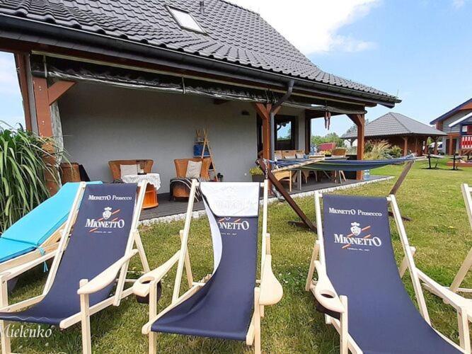 Holiday Home With A Terrace, Sauna, Jacuzzi Mielenko Kültér fotó