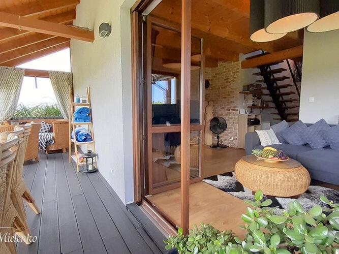 Holiday Home With A Terrace, Sauna, Jacuzzi Mielenko Kültér fotó